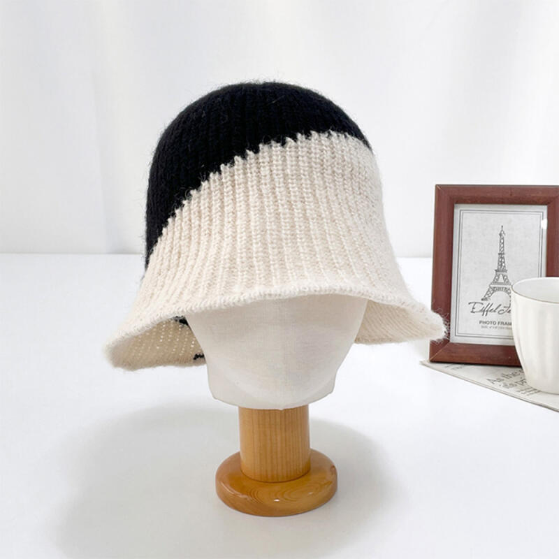 Psemo Wool Blend Blue Lid Pink Women s Diagonal Hat pink