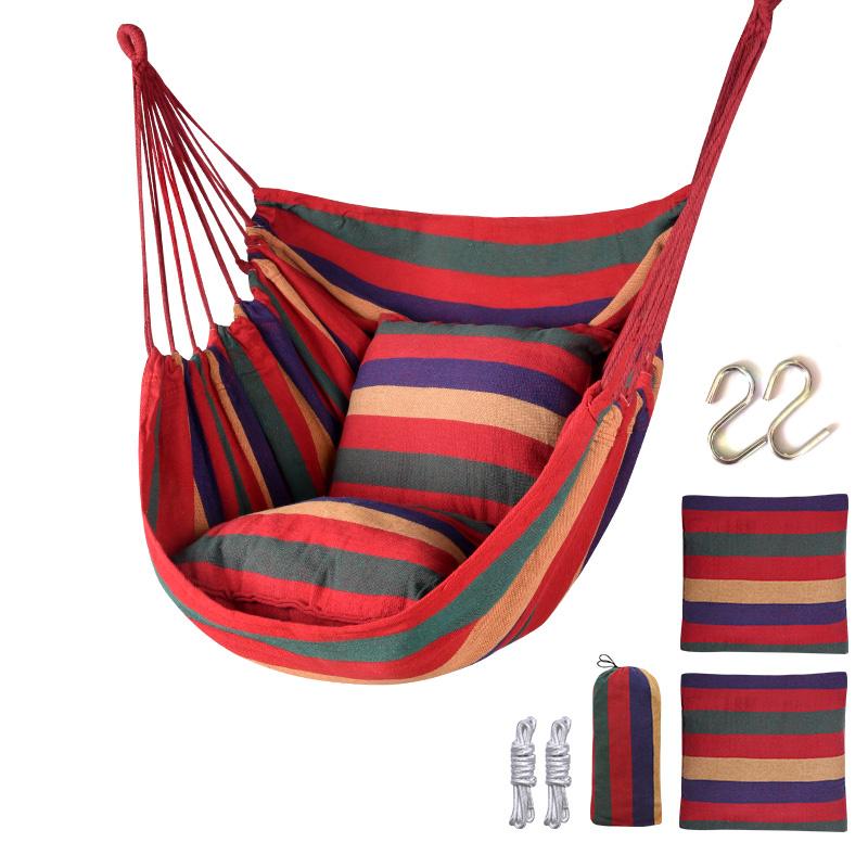 Canvas Swing Chair for Dorm Rooms and Bedrooms – Perfect for Students and Adults