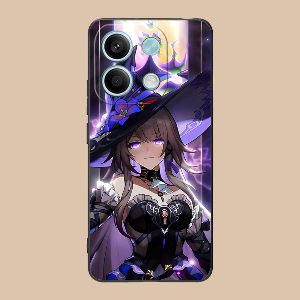 HSR Herta Matte TPU Mobile Phone Case for POCO M7 M6 M5 M4 M3 X7 X6 X5 X4 X3 Pro GT 5G Colorful Printing Cover