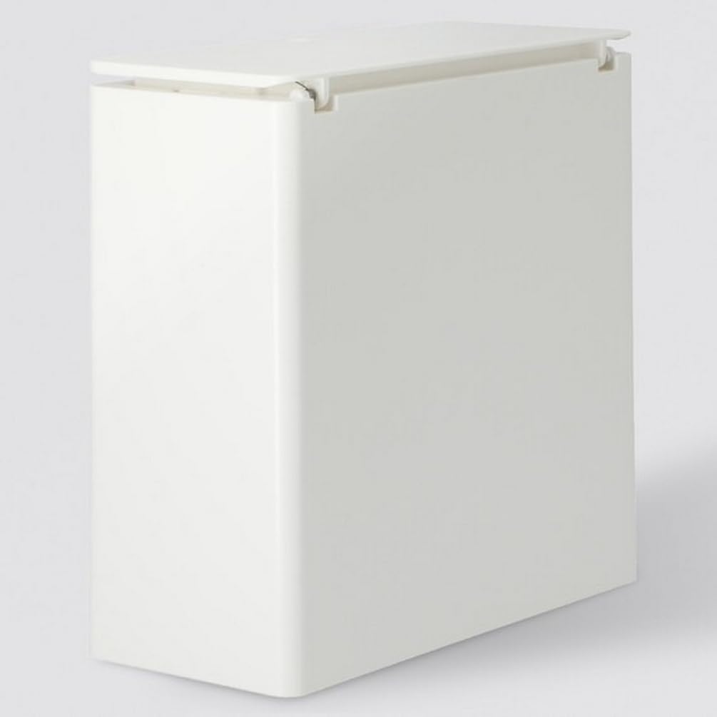 NITORI Antibacterial Deodorizing One Touch Dust Box White Width 21 X Depth X Height 20cm 8530687 9.5