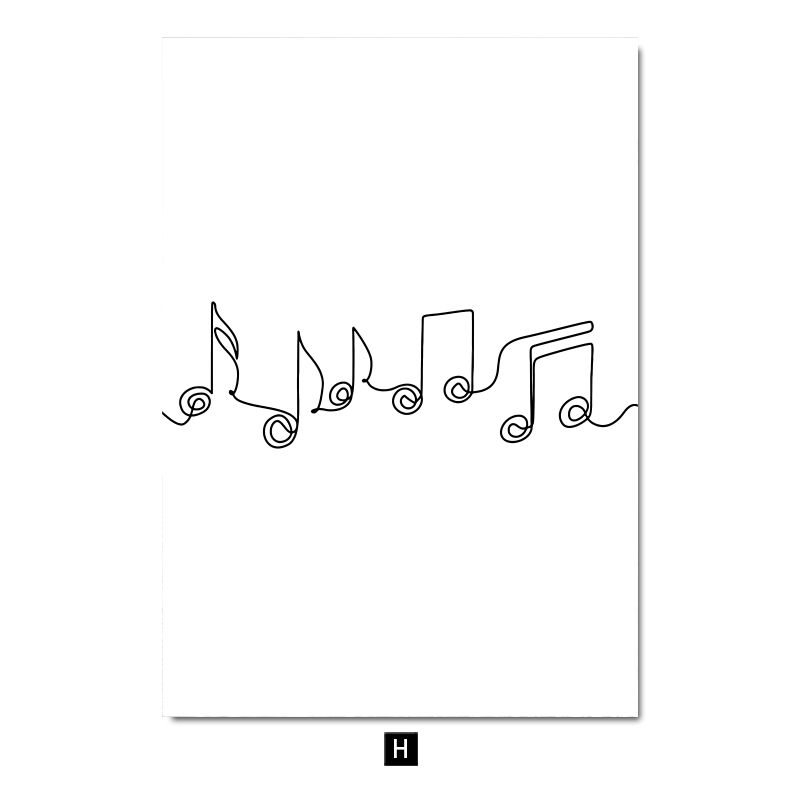 

Современный минималистичный музыкальный инструмент, фортепиано, гитара, барабанная установка, музыкальный плакат, скандинавский настенный художественный постер для гостиной, спальни, домашний декор 50x70cm No Frame