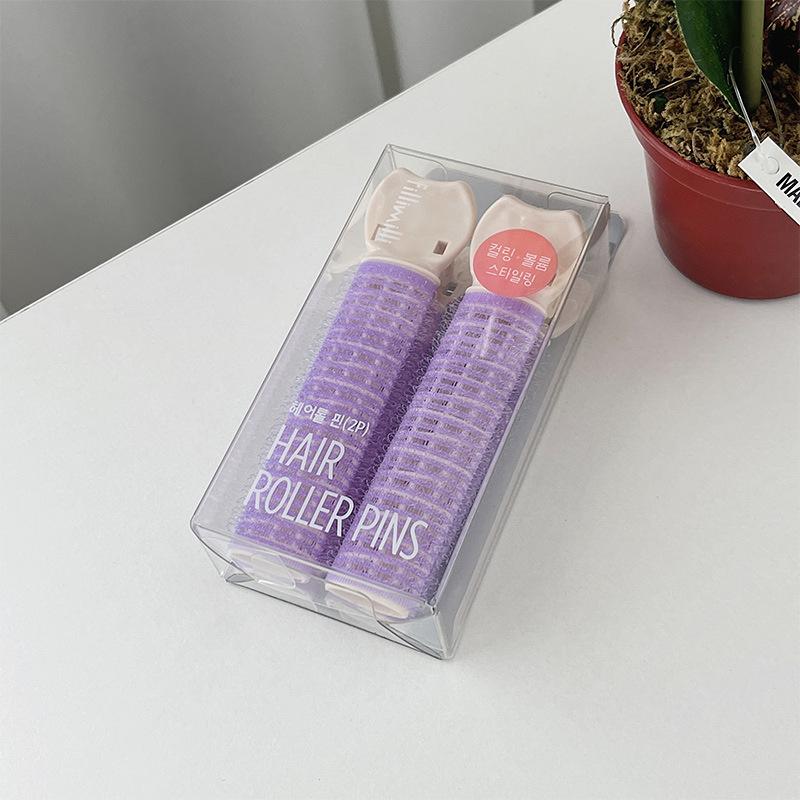 

2Pcs Root Volumizing Hair Clips – No Trace Bang Styling Tool, Lifting Clip for Crown Curls, Hairdressing Curler for Women синий