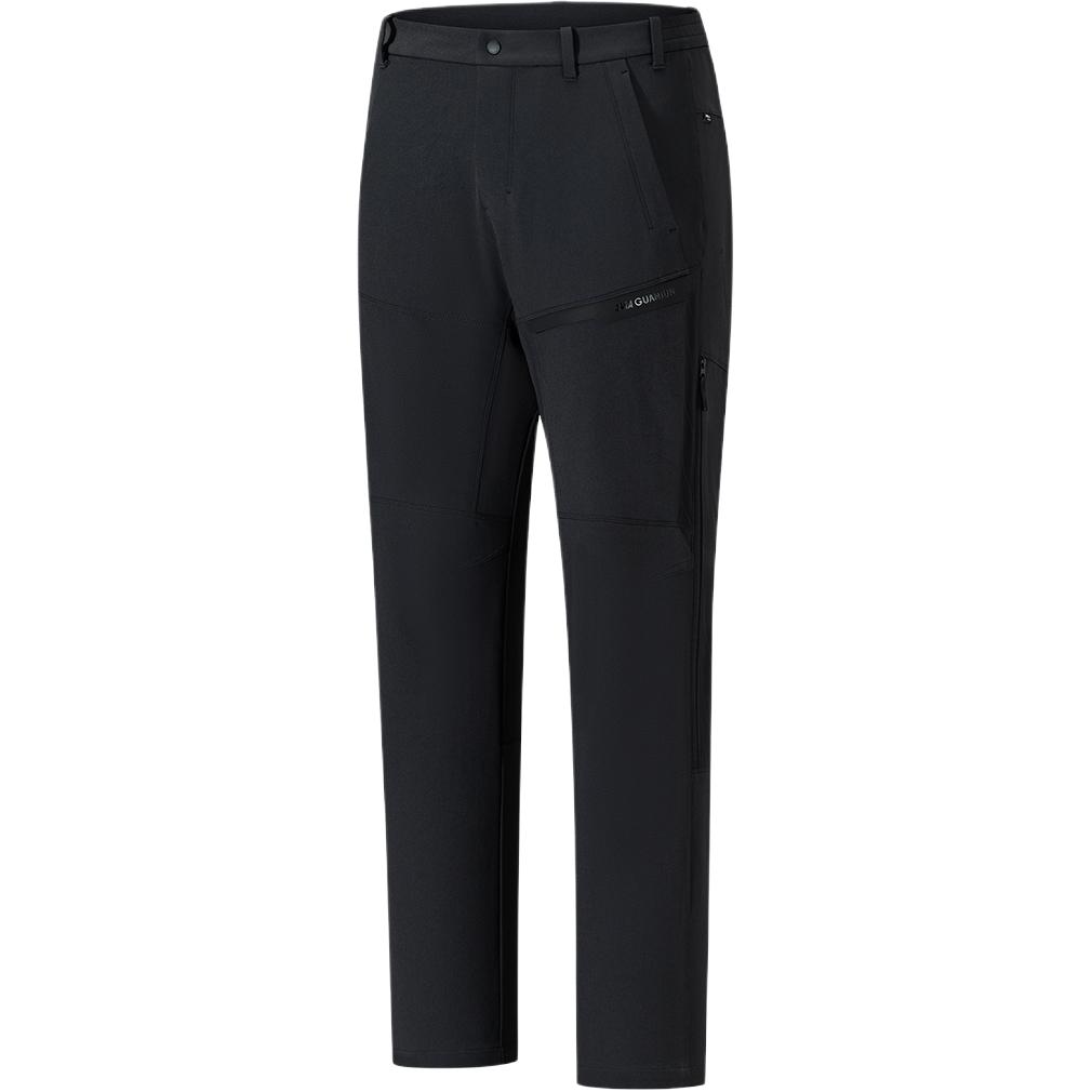 Anta Champion Outdoor Series Однотонные Мягкие Простые Теплые Спортивные Длинные Брюки Мужские низ 152610505-1 XL