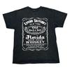 Unisex Shirt Cotton Oversize Large Size Lynyrd Skynyrd Florida Sour Mash Whiskey Black T-shirt Reprint
