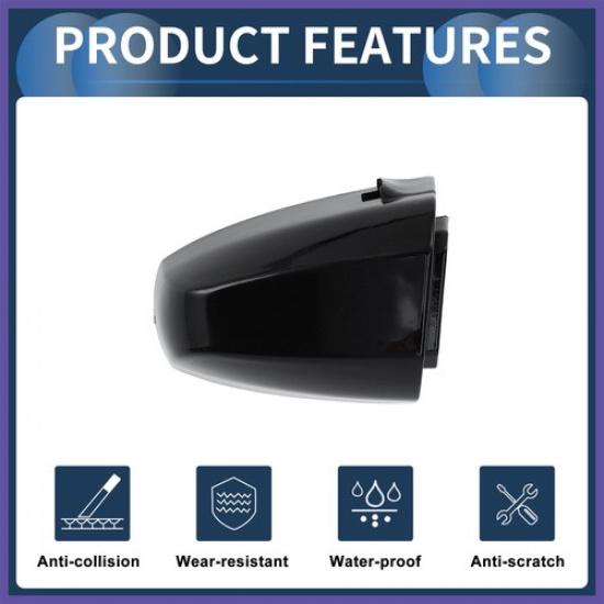 Door Handle Cover Front Left No.51217396541 for BM W X1 X2 X5 15-18 Black
