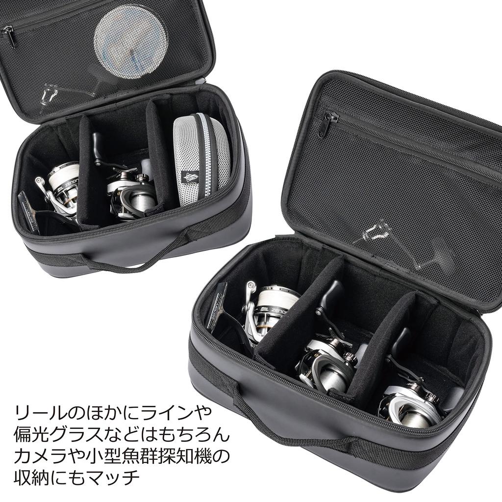 Étui pour moulinet AbuGarcia 2 tailles S, noir