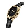 AMICO MIA Leather Watch - Black (JWM1LE6BF601GOBK0)