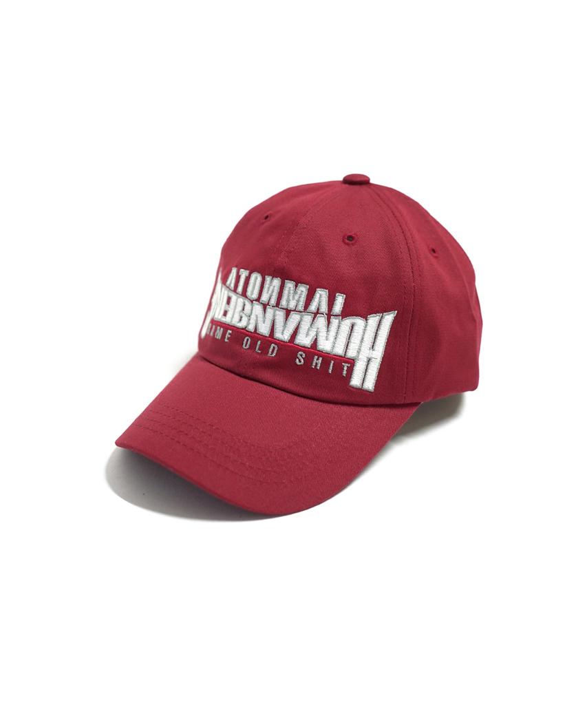 Aimnaseohyumeonbiing Arch Ver. Basic Logo Ball Cap - Maroon