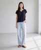 Metapeo Airy Linen Knit Navy
