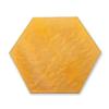 39cm Hexagonal Gold with Cloud Dry Made In Japan J-kitchens Tray, Flow/Black Lacquer,