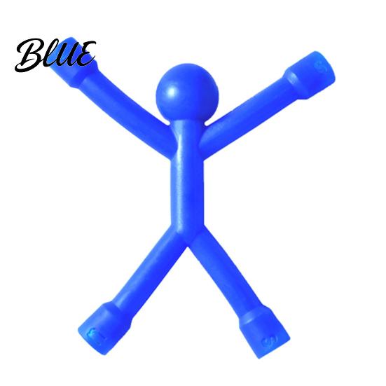 Creative Building Sets Magnetic Stick Figure Fidget Toy Bendable Magnet Multi-Color Matchman Fridge Innovative Whiteboard Accessories for Note Photo