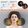 Neck Massage Pillow Cervical Massager Spinal Traction Device Shoulder Neck Massage Pillow Vibration Hot Compress Health Care