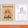 Manga Beginner's Tracing Book: Anime Character Line Art for Kids - Beautiful Ancient Style Girls