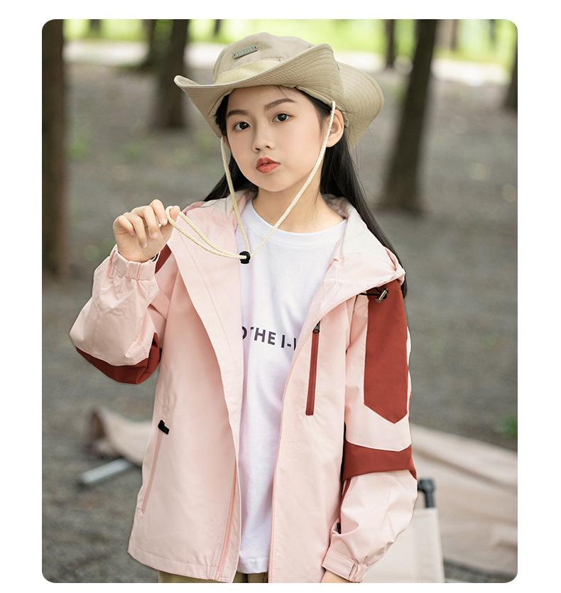 Frühlings- & Herbst-Eltern-Kind-Outdoor-Windjacke - Wasserdicht & Winddicht, Unisex-Bergsteigeranzug