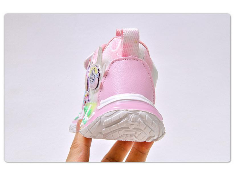 2025 Spring/Autumn LED Light-Up Girls' Princess Sports Shoes