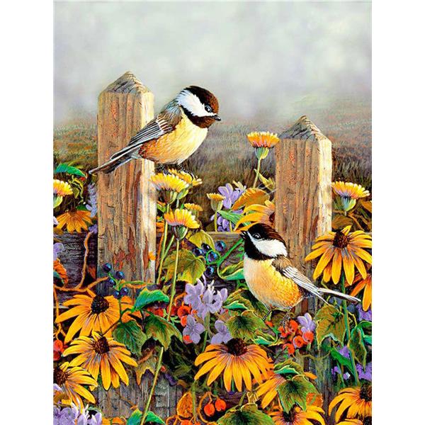 5D Diamond Rhinestones Paintings Bird Autumn Full Drill Diy Diamond Mosaic Embroidery Animals Cross Stitch Kit Hobby Home Decor