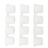 12PCS RV Water Heater Drain Plug Kit 1 2 Inch Camper White Plastic Drain Plug for Atwood Water Heaters