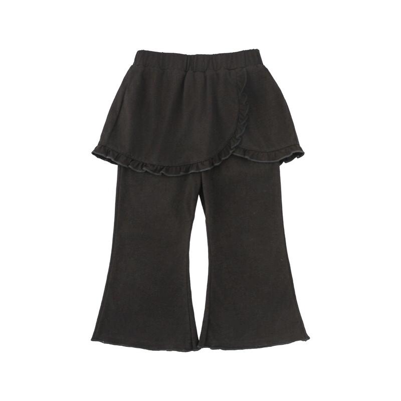 YouYou Girls  Summer Retro Flared Cropped Casual Pants 150 cm