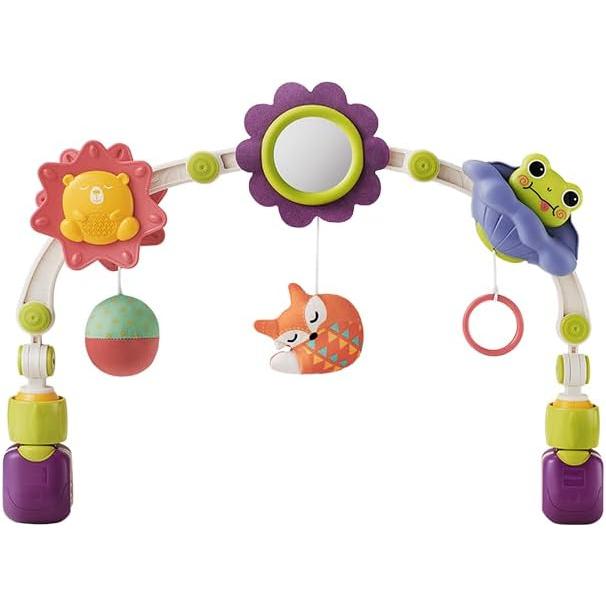 [bc babycare] Stroller Toy, Activity Arch, Hanging Toy, Stuffed Toy, Noise, Hearing Stimulation, Clip, Just Pinch, For Going Out, Growth Promotion,