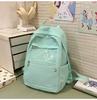 Schoolbag Korean version Mori series high-value solid color girl simple and versatile large-capacity junior high school high school student travel 