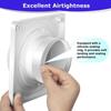 2 set Quick Connect Dryer Vent Connector Easy Installation Dryer Duct Connector  Laundry Room