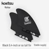 KOETSU SUP Tail Fin: Left & Right Rudders FCS Keel2 for Paddleboard/Surfboard (2nd Gen)