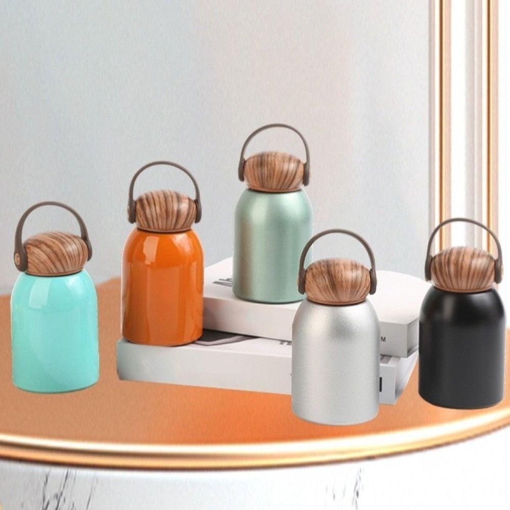 Stainless Steel Portable Insulated Cup 300ml Vacuum Thermos Cup Coffee Mug Sports Activities