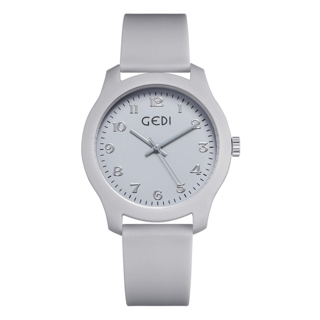 Simple Student Watch Candy Color Niche Waterproof Silicone Watch Ladies Versatile Quartz Watch
