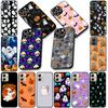 Little Ghost with Halloween Pumpkin Cover for Motorola Moto Edge 50 30 Fusion 40 NEO Ultra Pro E14 G20 E15 G35 G84 G13 G53 Case