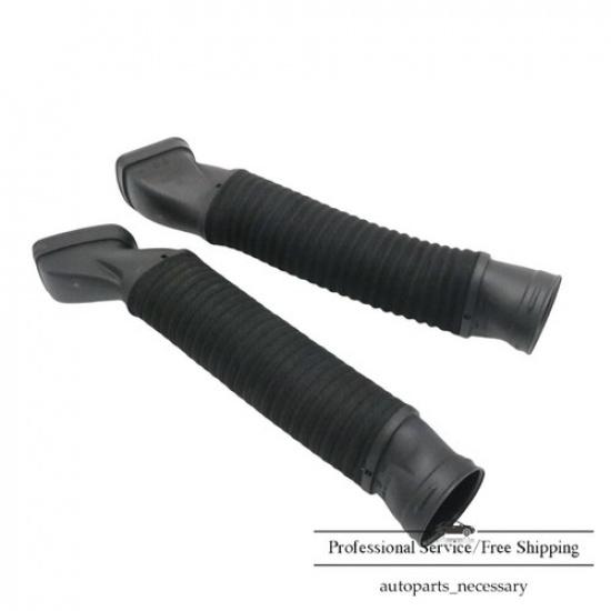 2X Air Inlet Duct Hose Fits 07-11 Mercedes Benz S Class S550 CL550 V8 5.5L W221