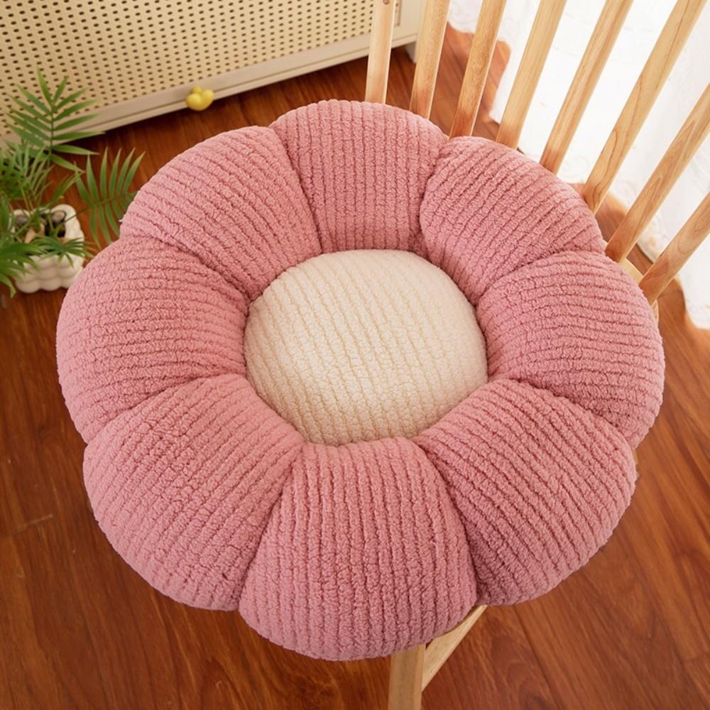 New PP Cotton Pillow Comfortable Round Shape Flower Pillow Decorative Pad Soft Seat Sofa Use