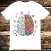 Math Vs Social Brain Music Love T Shirt Meme Gift Shirt Funny Tee Vintage Style Aesthetic Unisex Gamer Cult Movie Music 6247