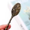 Natural Amethyst Dessert Tool Stirring Scoop Tableware Coffee Spoon Tea Spoon Kitchen Supplies