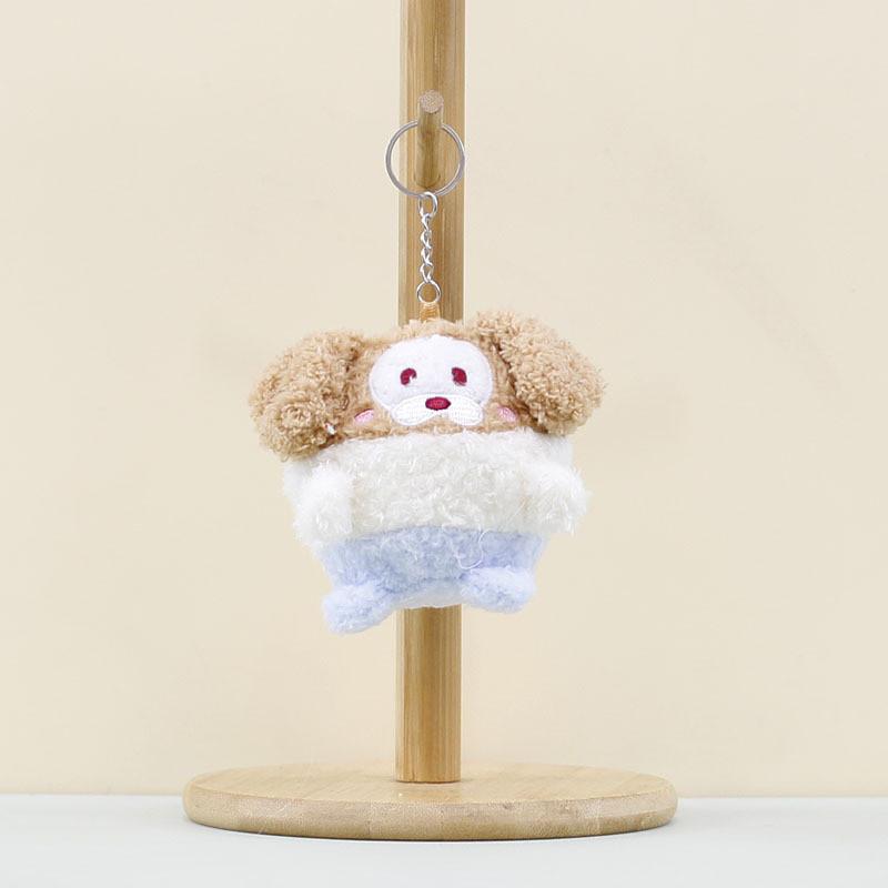 Slow Plush Endearing Rebound Keychain Pendant For Bags Fashionable
