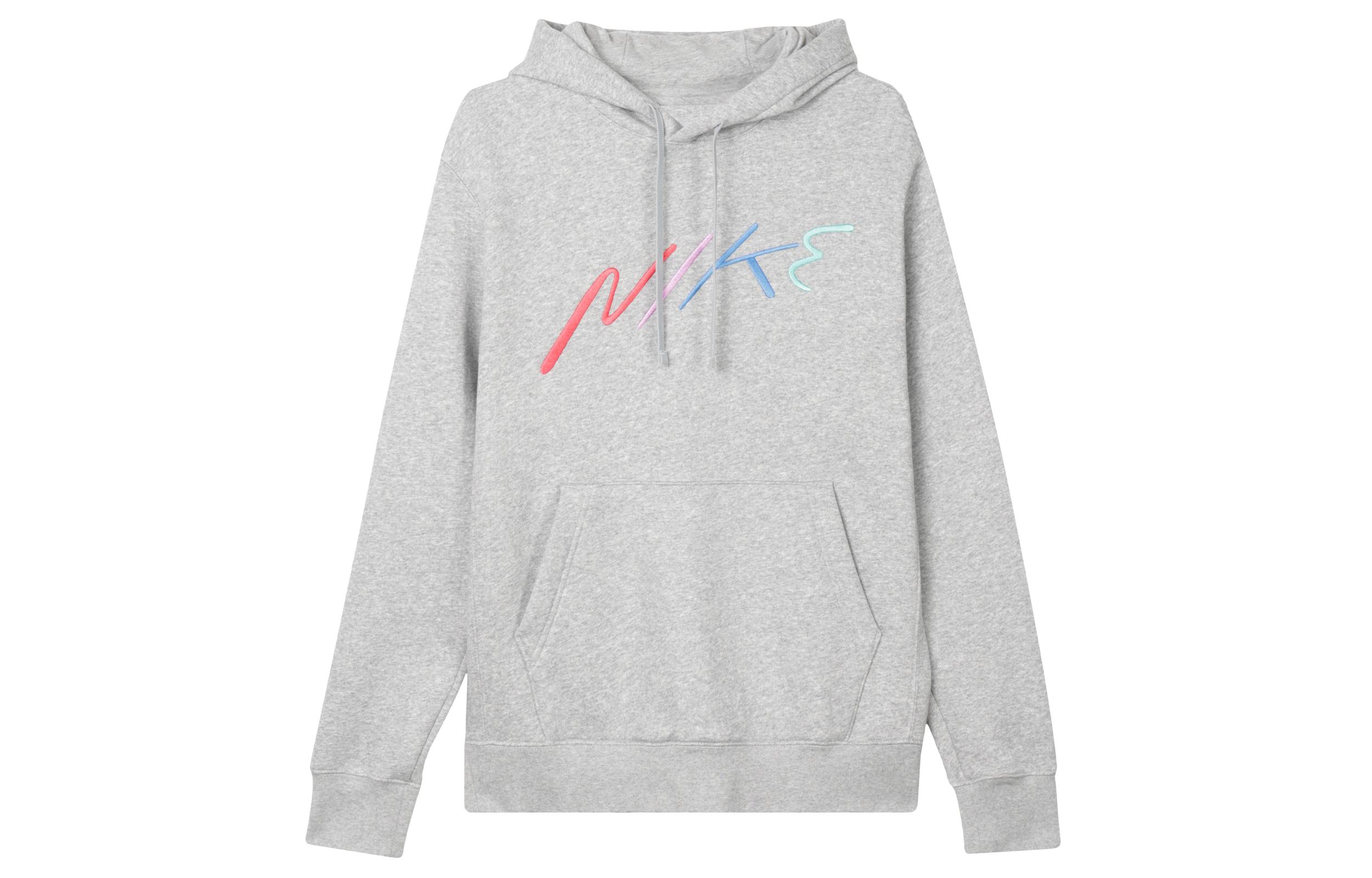 Nike Club Sweatshirts Men s Gray Hooded Moderate Regular FB7489-063 M