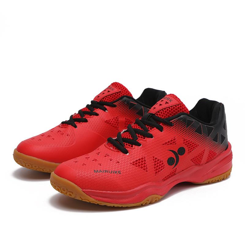 Badminton shoes men and women couples sports outdoor training shoes tennis shoes wear-resistant lightweight shock-absorbing training volleyball shoes