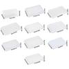Transparent Desktop Storage Case Multifunctional Large Capacity Pencil Storage Box Dustproof Eco-Friendly PP Jewelry Organizer
