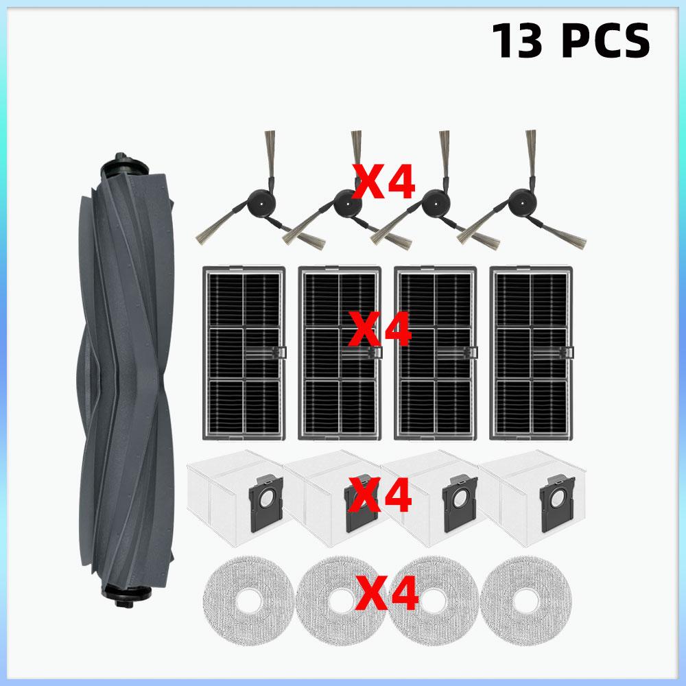 Compatible For Dreame L10s Ultra Gen 3 / RLL53SE Vacuum Cleaner Accessories Main Roller Side Brush HEPA Filter Mop Pad Dust Bag