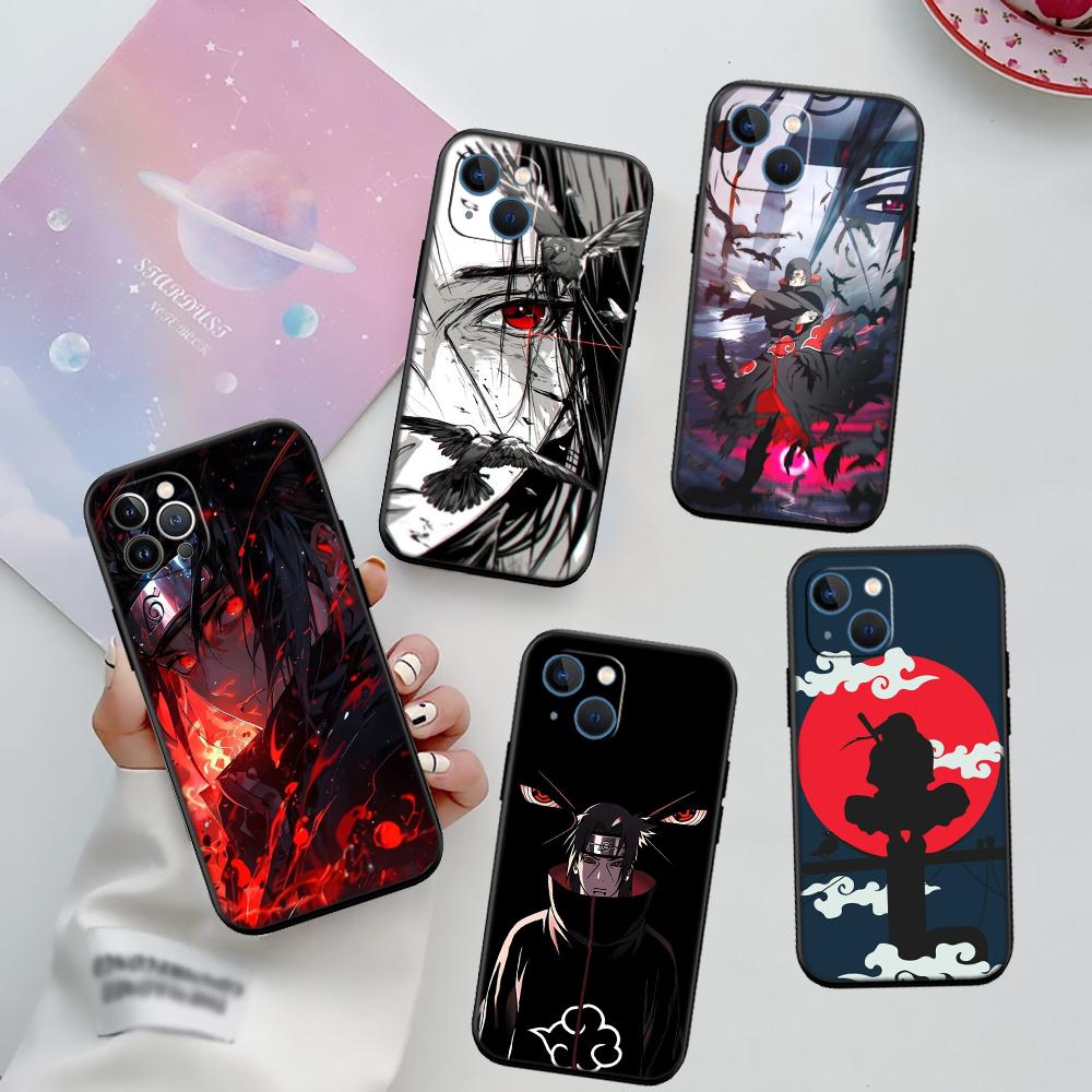 RA25 Naruto Uchiha Itachi New High-End Shell Phone Case for Redmi Note 10 11 12 Pro Max 10S 10C 10T 11A 11S 12S 12C