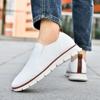 Men's Casual Dress Sneakers Oxfords Business*Mesh Breathable Walking Shoes Comfortable Fashion Flat Sport Tennis Large Size40-48