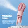 Portable Handheld Spray Fan Humidifier Fan Mini Handheld Mist Fan Rechargeable Misting Fan Outdoor Small Fan Cooling Tools