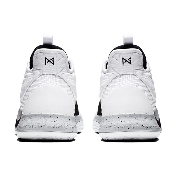 Nike PG 3 'Moon Surface' (Unisex) White / Black / Wolf Grey Basketball Shoes AO2607 101