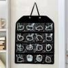 Space-Saving Wall-Mounted Display Rack Pin Badge Protective Case  Anime Merchandise Organizer