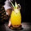 with Straw Pineapple Shaped Glass Cup 480 ML Coffee Mug Creative Water Cup  Restaurant