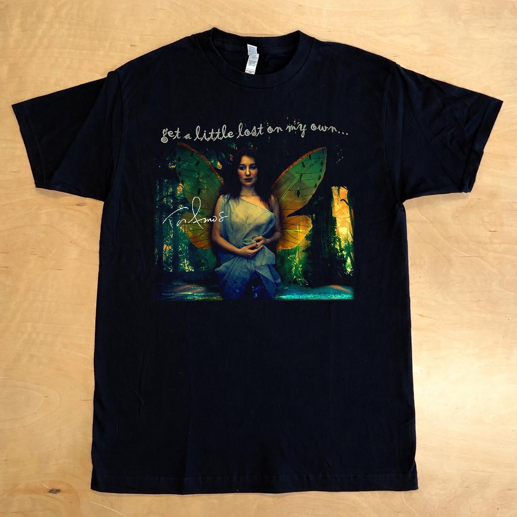 Rare Tori Amos Fan Butterfly T-Shirt Black S-4XL S