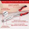 LEONTOOL Long-Nosed Plastic Nippers, Long Type, for Gate Cutting, Long Reach, Plastic Model Making, Crafting, Accessories, Professional Tool, Precisio