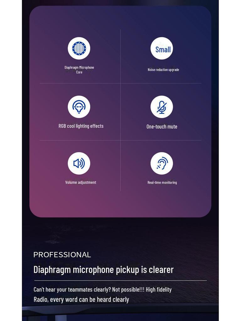 RGB Light USB Microphone for Live Streaming, Gaming, Karaoke and Mobile Use In Southeast Asia