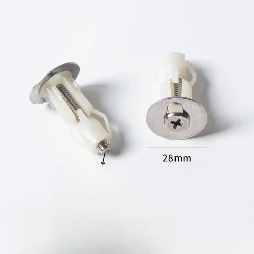 Scharnieren Schroeven Toiletbril Deksel Sluitend Bovenmontage Schroeven Moer Deksel Pan Bevestigingsscharnieren Gat Montage