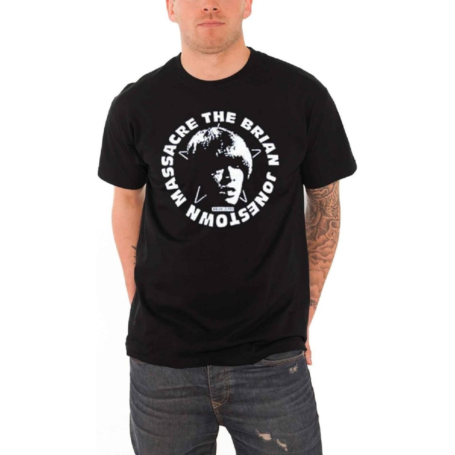 The Brian Jonestown Massacre T Shirt Classic Band Logo Official Mens Black S