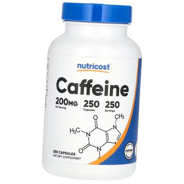 Caffeine Capsules, Caffeine 200, Nutricost (11647002)